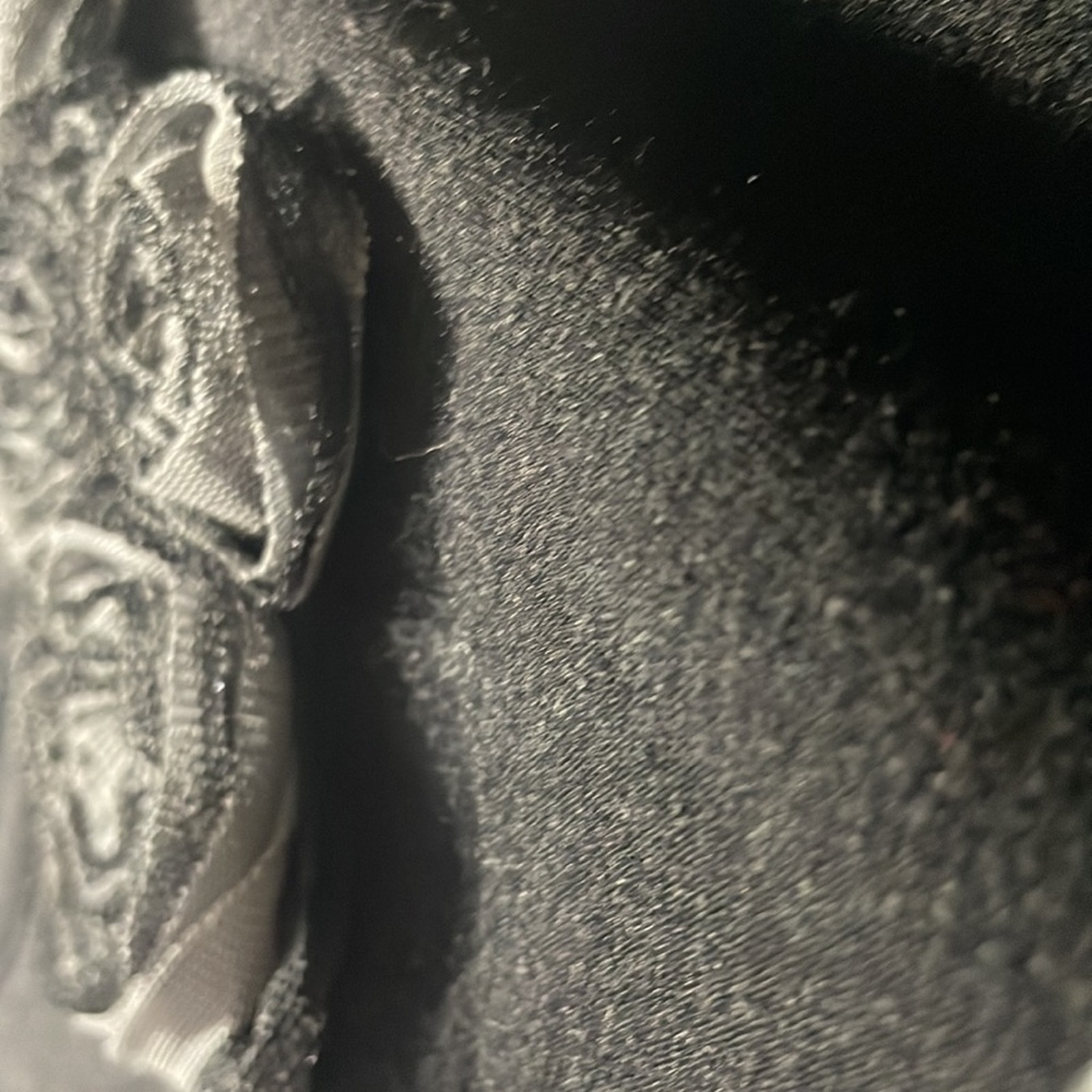 Pippa And Julie 5 Long Swing Top Black Grey Stripe Grey Rosette Flowers Euc — image 4 of 8